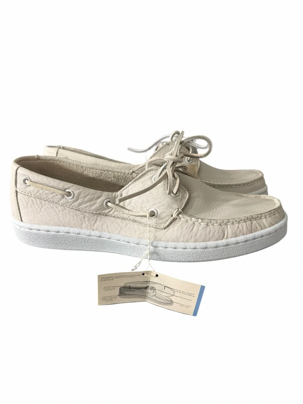 SPERRY Top Sider Men's Casual Boat Shoes - Beige